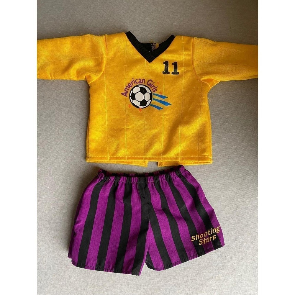 Vintage American Girl Doll 1996 Shooting Stars Outfit Top Shorts